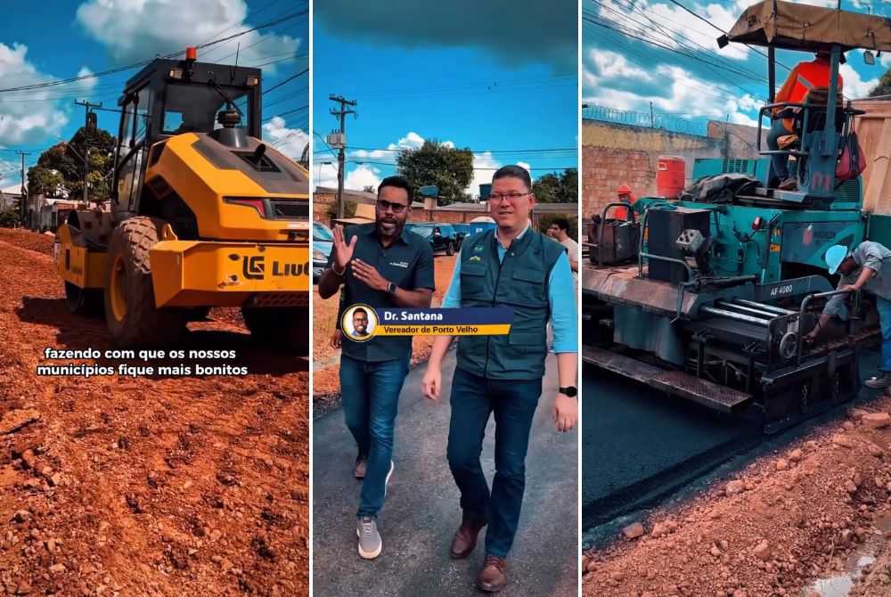 VEJA VIDEO: Vereador Dr. Santana celebra retomada do programa Tchau Poeira em Porto Velho após cobranças firmes ao Governo do Estado