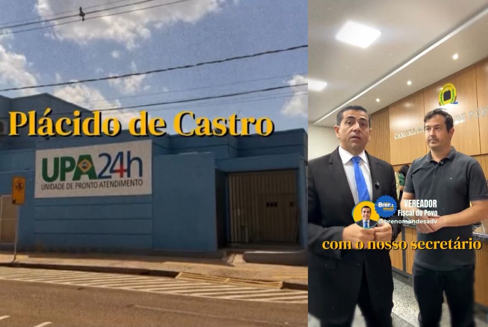 VEJA O VÍDEO: Vereador Dr. Breno Mendes, o Fiscal do Povo: Reforma da UPA Leste vai melhorar serviços de saúde