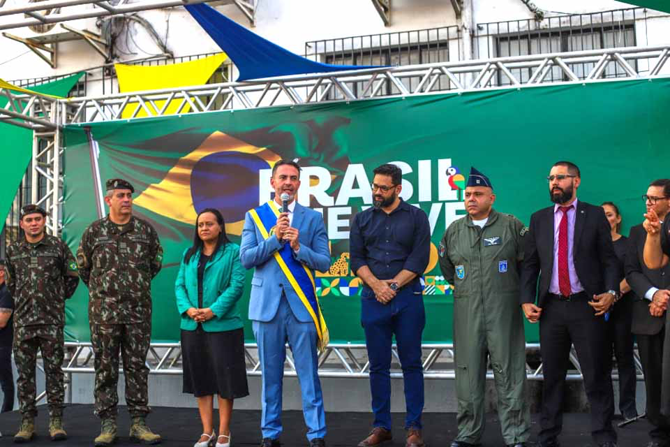 Porto Velho abre oficialmente a Semana da Pátria 2025 no Prédio do Relógio