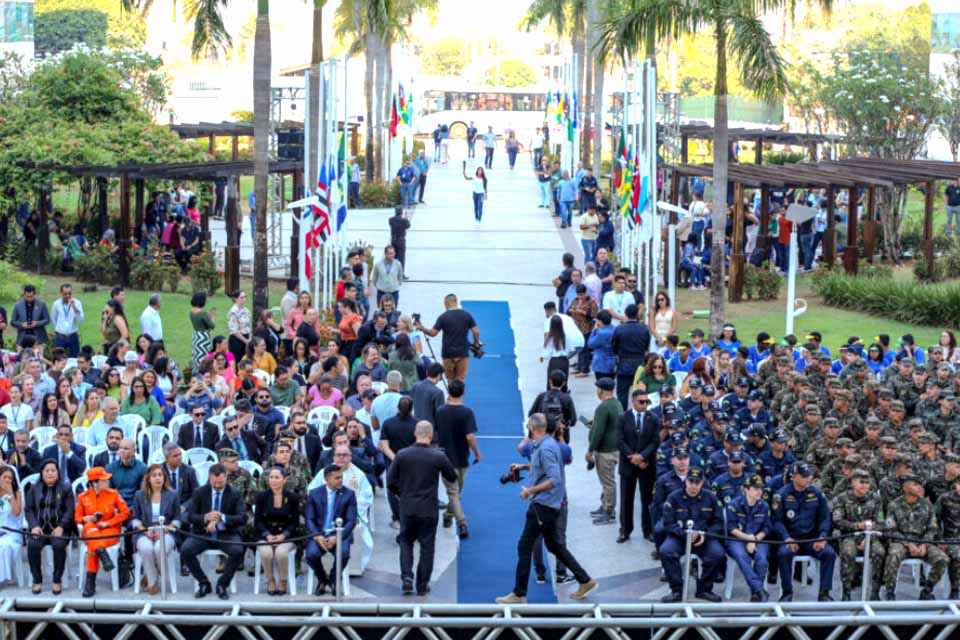 Semana da Pátria é aberta pelo governo de Rondônia com solenidade no Palácio Rio Madeira, em Porto Velho