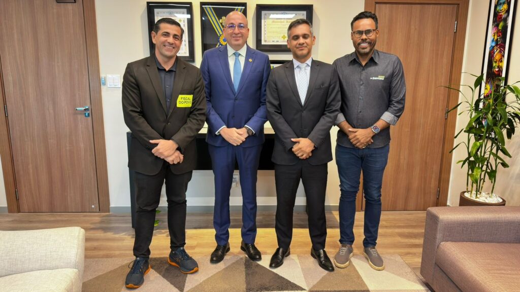Câmara Municipal realiza visita institucional ao Ministério Público para tratar da regularização fundiária em Porto Velho