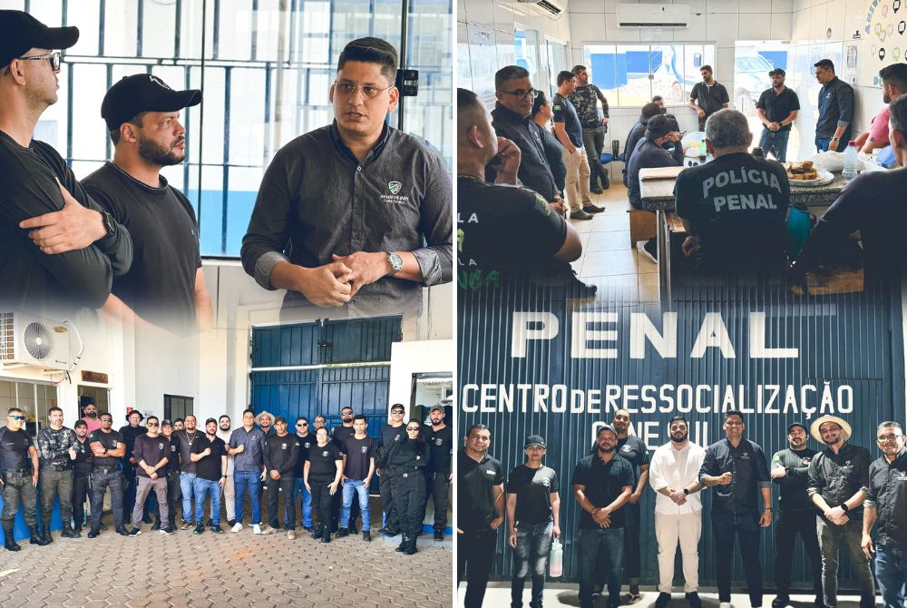 Deputado Edevaldo Neves acompanha visitas do Singeperon às unidades prisionais do interior