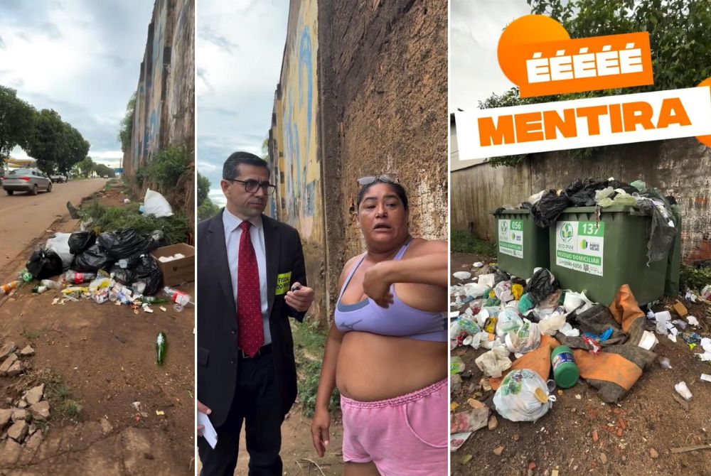 Vereador Dr. Breno Mendes denuncia falhas graves na coleta de lixo em Porto Velho