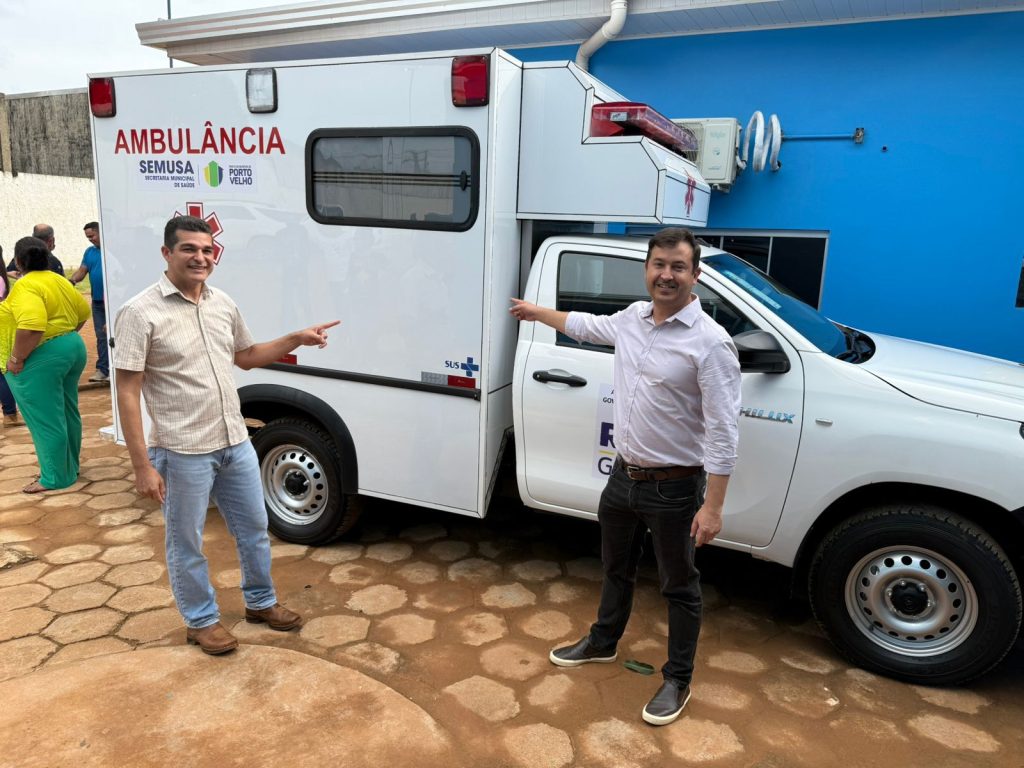 Distrito de União Bandeirantes recebe nova ambulância para reforçar atendimento à população, diz vereador Adalto