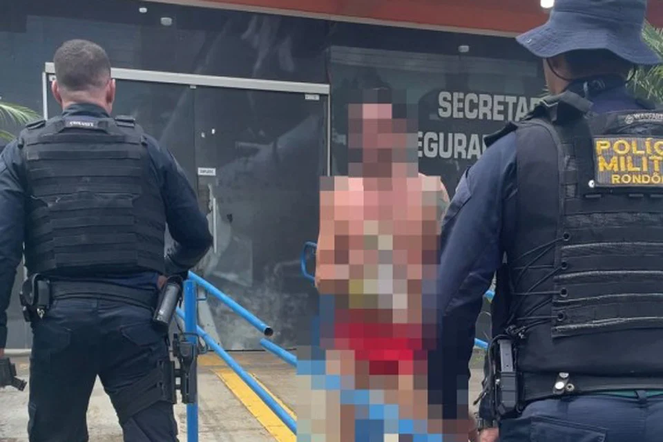 Policia Militar agem rápido e suspeito é detido após causar pânico em Jaru