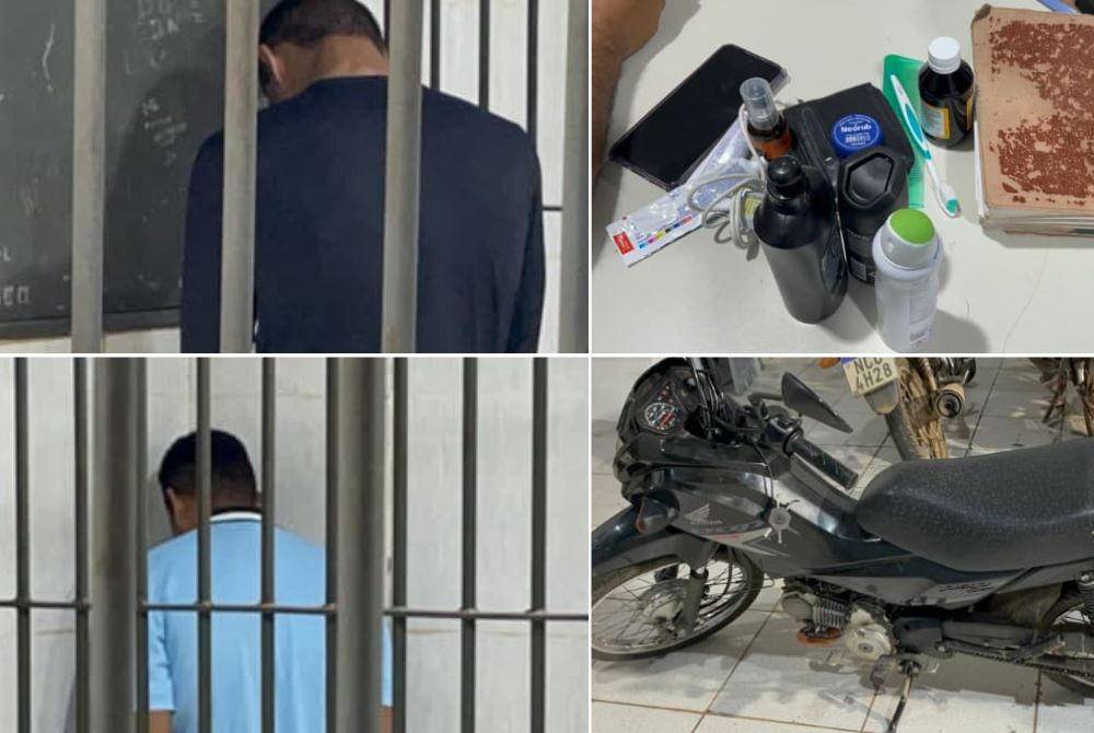 JARDIM SANTANA: Moto aplicativo é roubado durante corrida; PM age rápido e detém dupla Ft Rondoniaaovivo