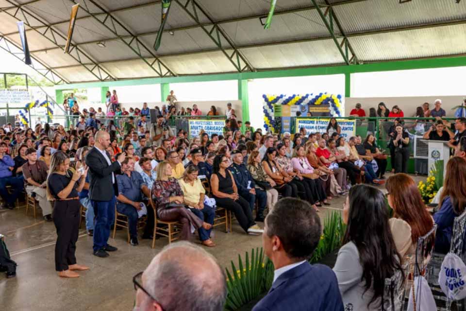 Governo de Rondônia celebra avanços na Educação durante Abertura do Ano Letivo 2026