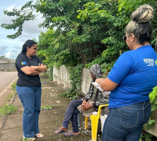 População em situação de rua recebe apoio da prefeitura