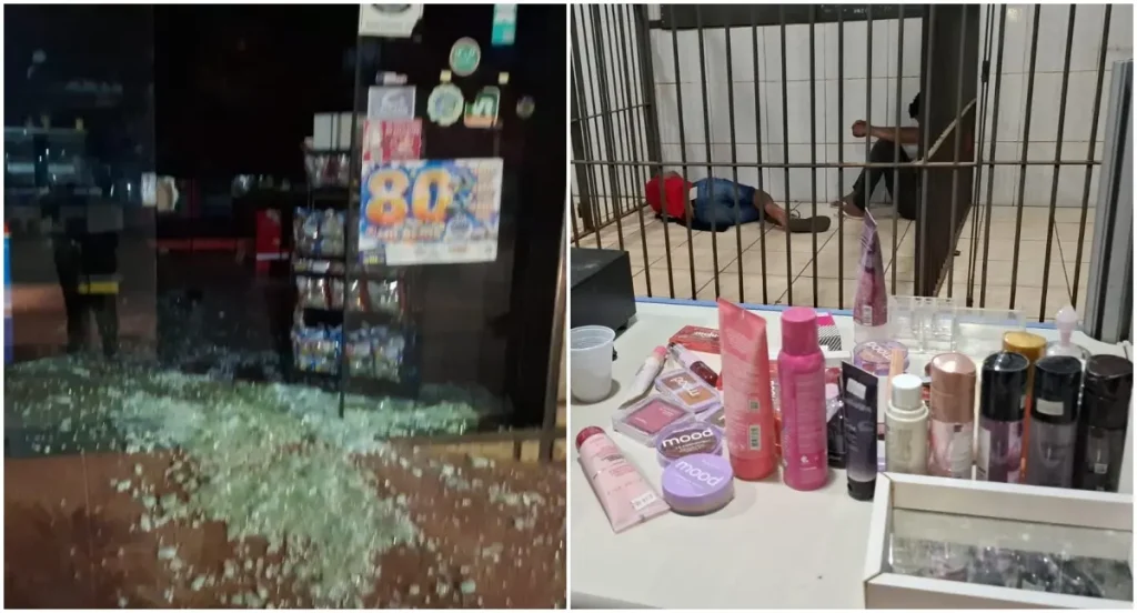 Dupla é presa após furtos na zona Leste de Porto Velho