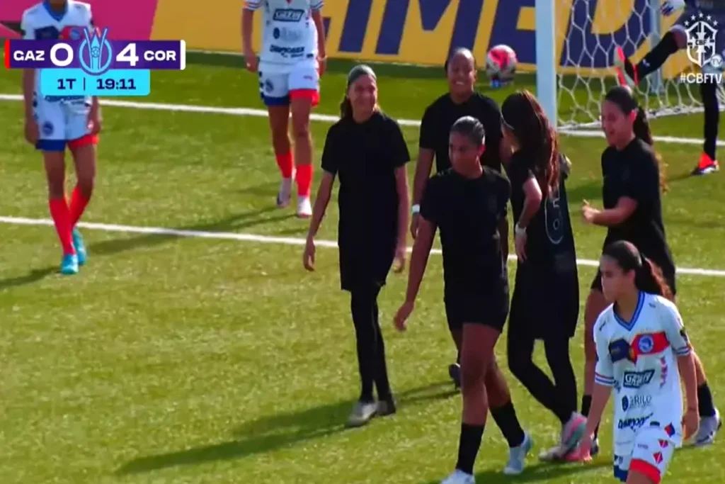 Corinthians aplica goleada de 15 a 0 no Gazin Porto Velho pelo Brasileiro Feminino Sub-17