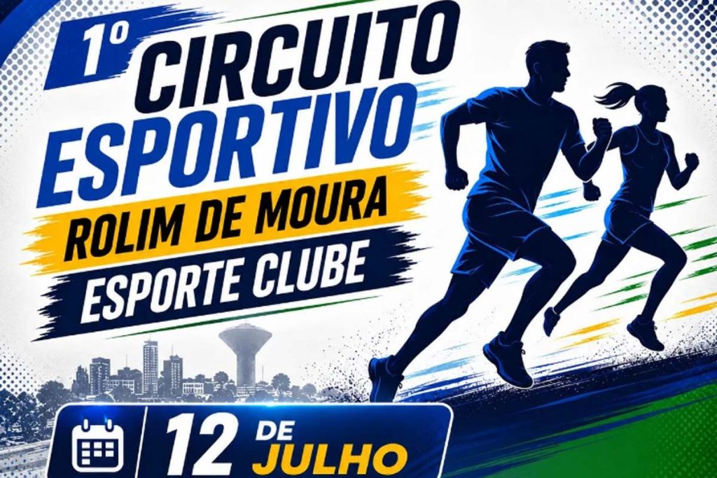 Rolim de Moura Esporte Clube abre inscrições para o 1º Circuito Esportivo com corrida de 5 quilômetros