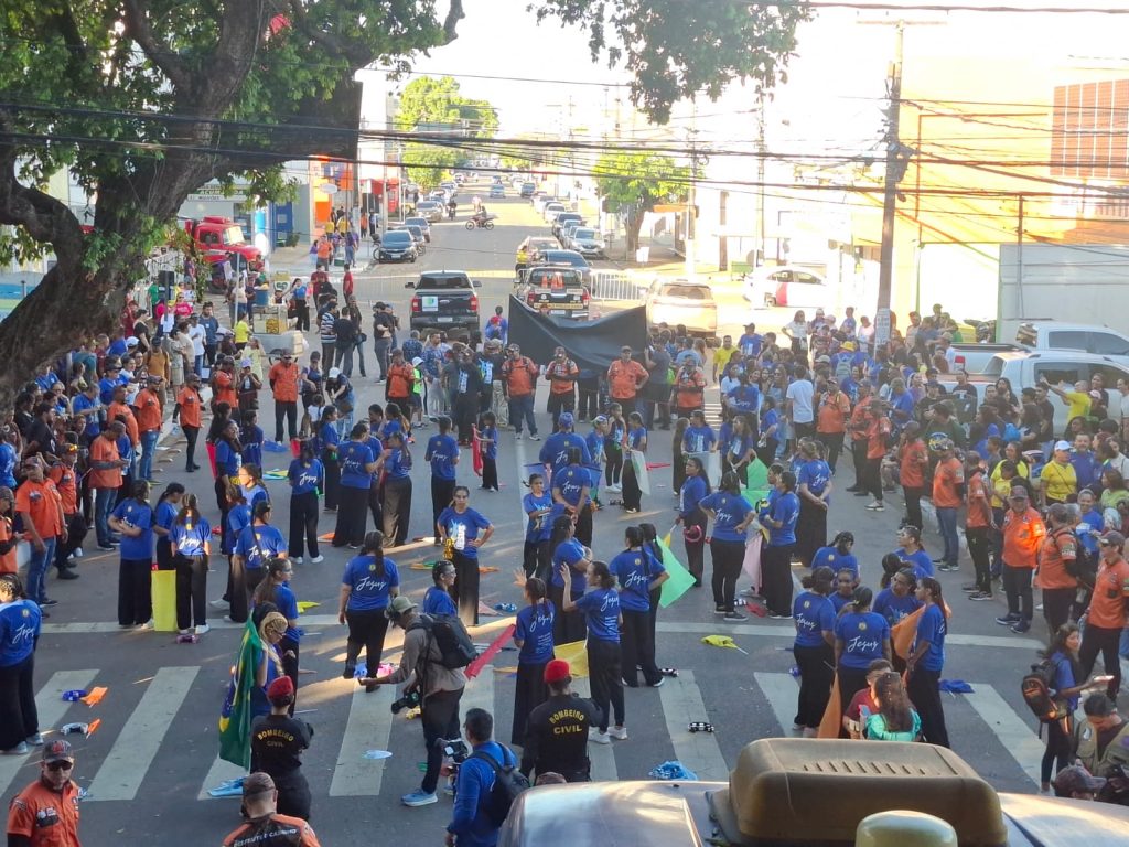 Famílias, jovens e voluntários dão rosto à fé durante a Marcha para Jesus em Porto Velho