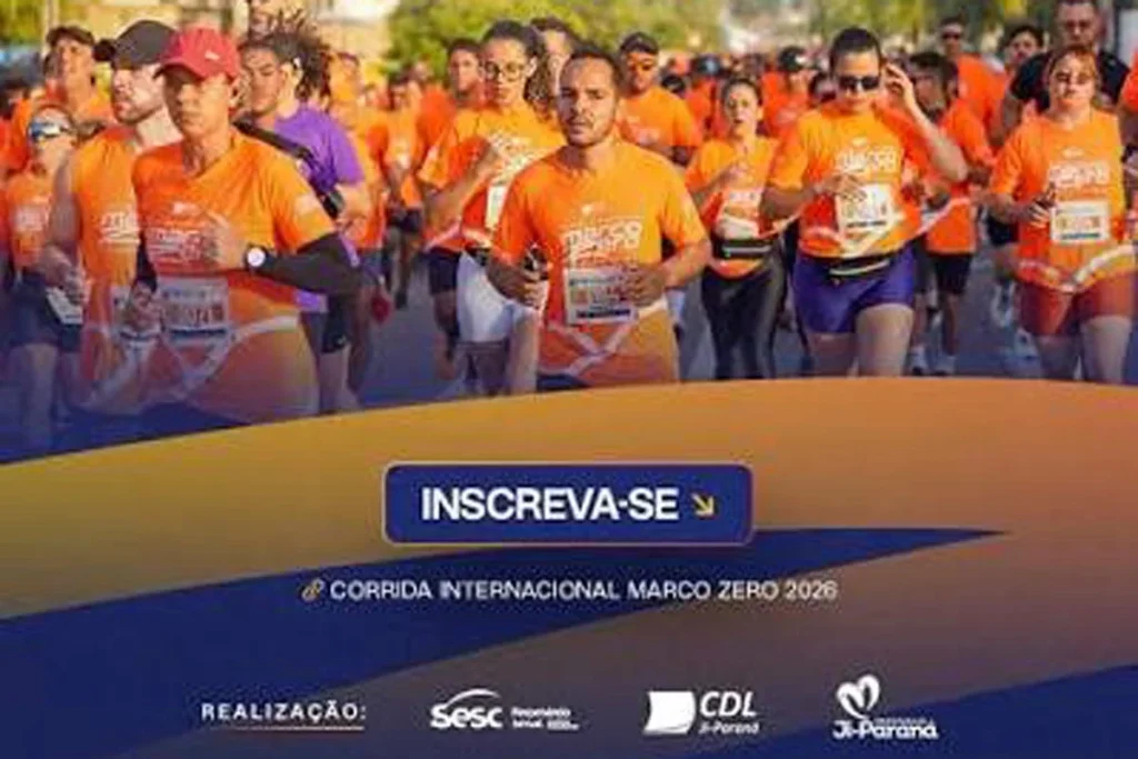 Corrida Marco Zero 2026 abre inscrições para 5 mil vagas e terá R$ 304 mil em prêmios em Ji-Paraná