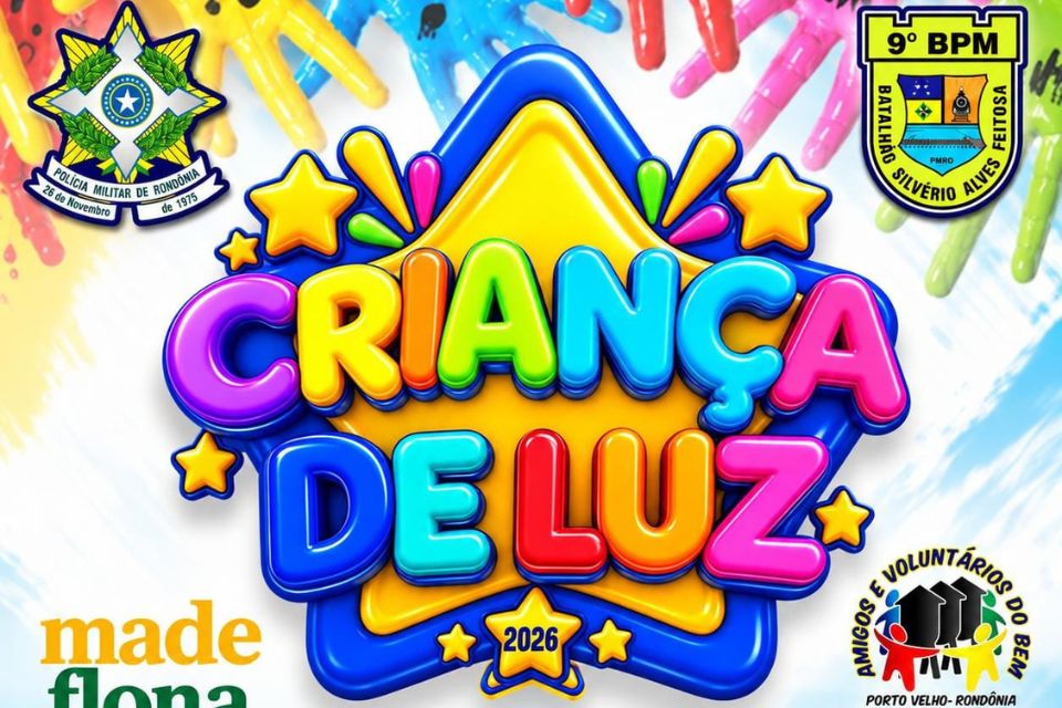 É hoje! Projeto Criança de Luz celebra quatro anos levando alegria e solidariedade às crianças de Porto Velho