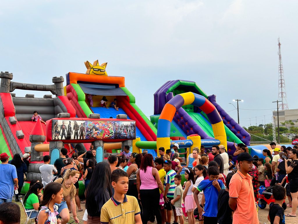 Parque da Cidade vira palco de diversão para milhares de crianças